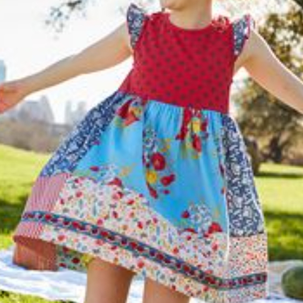 Matilda Jane stars and watermelon dress